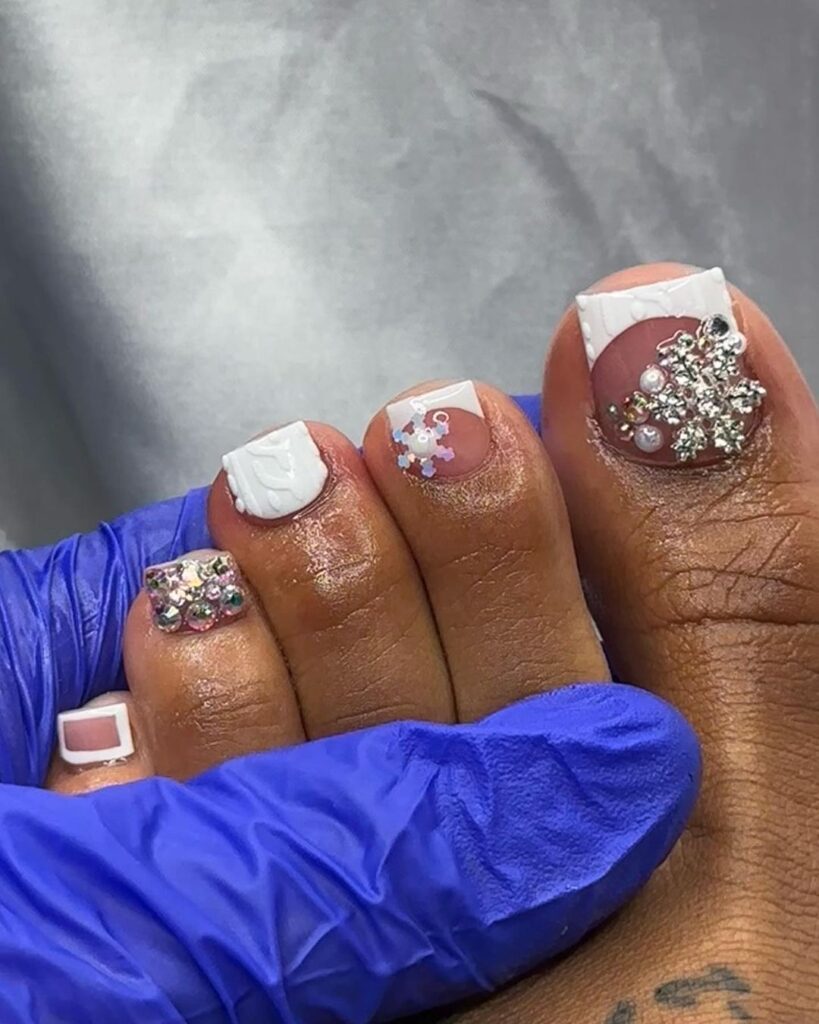 decoracion de uñas de pies