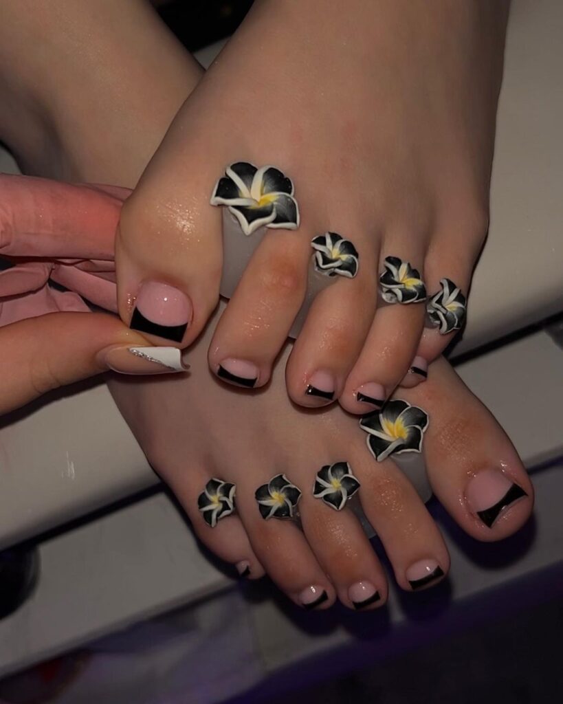 decoracion uñas de pies
